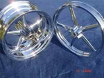 Harley Davidson Chrome Rocker Wheels Softail Exchange Program Fit 08-11 Fxcwc. Fixed Price $1395.00.
