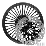 16X3.5 Fat Spoke Rear Wheel Rotor For Harley Softail Heritage Night Train Deluxe. Fixed Price $389.59.