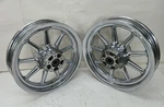 Harley-davidson 2008 Cvo FLHTCUSE3 Wagon Wheels Chrome 16X3 Front & Rear. Fixed Price $995.00.