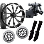 Rc 26 Cypher Eclipse Wheel Tire Neck Rake Front End Package Harley Dual Disc. Fixed Price $5199.95.
