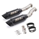For Suzuki Hayabusa GSX1300R 2021-2025 Exhaust Link Pipe Slip On Muffler Black. Fixed Price $205.09.