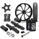 Rc 21 Revolt Wheel Tire & Complete Eclipse Front End Package Harley 14-19 Flh. Fixed Price $2499.95.