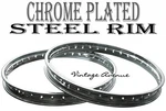 Suzuki GP100 GP125 Front 1.60 X 18 + Rear Chrome Wheel Rim 2PCS. Fixed Price $75.00.
