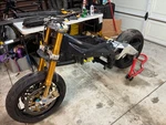 Aprilia RSV1000R Factory Front Fork Assembly Ohlins Oem (left And Right). Fixed Price $1000.00.