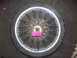 1987-04 Suzuki Intruder VS1400GLP Front Wheel Rim Oem Tire. Fixed Price $99.95.
