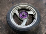 2001 Yamaha YZF600R Thundercat Rear Wheel Back Rim Straight. Fixed Price $80.00.