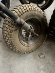 Suzuki RV90 Front Wheel Rim Tire. Fixed Price $134.10.