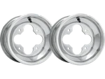 Dwt Polished Atv Front Wheel Set Rims 10" 10X5 3B+2N 4/144 TRX450R 400EX Douglas. Fixed Price $189.98.