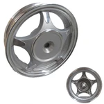 Scooter Wheel Rim (rear) (2.15X10) Silver - Drum Style. Fixed Price $35.49.