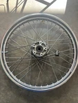 Harley-davidson Oem 21 Front Spoked Wheel P/n 43662-80B Made In Japan. Fixed Price $280.00.