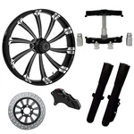 Cypher Eclipse 23" Wheel Tire Single Side W/ Raked Triple Trees Lowers & Sliders. Fixed Price $4199.95.