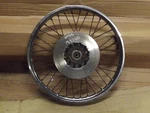 Suzuki GP125 Front Wheel With Brake Disc 79- 18 X 1.40 (2). Fixed Price $100.75.