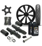 Rc 21 Raider Wheel Tire & Complete Black Front End Package Harley 14-19 Flh. Fixed Price $2199.95.