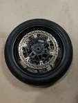 2011-13 Ducati 848 Evo 1098 1198 Oem Front Wheel Rim W/ Tire Dented Damaged. Fixed Price $269.99.