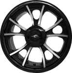 Coastal Moto 3D-LAR187BC-TRK Largo Rear Flrt Freewheeler Black Cut. Fixed Price $1099.95.