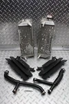 2001 Suzuki DRZ400E Engine Cooling Left/right Radiators W/ Hoses & Covers. Fixed Price $199.99.