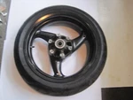 Ducati Monster 620 750 800 Black Rear Rim Wheel Tire Pirelli Rosso Diablo Ii. Fixed Price $150.00.