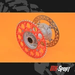 2004 CR125R Oem Rear Wheel Rim Hub Rotor Assembly 42635-MEN-000. Fixed Price $169.99.
