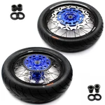 Kke 17" Motard Supermoto Wheels Cst Tires Fit Suzuki DRZ400 400E 400S 2000-2024. Fixed Price $939.00.