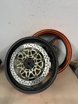 2002 02-03 Honda CBR954RR Front Rear Back Wheel Rim Set Oem #0271. Fixed Price $149.99.