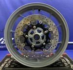 Suzuki Front Wheel W/ Rotors (matte Gray) GSX-8R 2024-2026 Oem 54111-25L00-QZP. Fixed Price $714.23.
