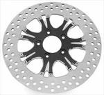 Performance Machine Heathen Paramount Platinum Cut Front 11.8" Brake Rotor Black. Fixed Price $367.95.
