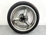 2003-2007 Suzuki SV1000S Oem Rear Wheel Silver Tire Rim Straight. Fixed Price $154.99.