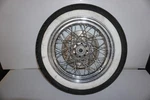 Harley Davidson Dunlop D402F Tire & Rim (FQP135). Fixed Price $150.00.