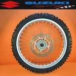 05-07 2006 Suzuki Oem Front Wheel Rim Hub Tire Set 55311-35G00. Fixed Price $71.40.