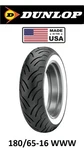 Dunlop Elite Rear Tire 180/65-16 White Harley Electra Glide Road King Street. Fixed Price $265.59.