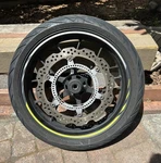 2019-2023 Honda CBR500R Front Brake Rotor Tire Rim Wheel 120/70 ZR17. Fixed Price $275.00.