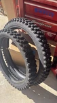 Front And Rear Tire Set For Dirt Bike E-moto 80/100-21, 80/100-19. Fixed Price $119.95.