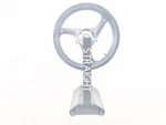 08-20 Suzuki Hayabusa GSX1300R Front Wheel Rim 17X3.50 Straight 54111-15H11-019. Fixed Price $191.07.