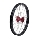 Tusk Impact Complete Front Wheel 19 X 1.40 Black/silver/red For Honda CRF110. Fixed Price $219.99.