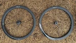 Oquo RP45-TEAM Disc Wheels Zipp ZR1 Hubs Front & Rear Set Xdr. Fixed Price $1200.00.