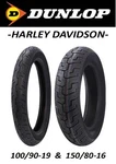 Dunlop D401 Harley Davidson 100/90-19 & 150/80-16 Tire Set Sportster 883 1200. Fixed Price $407.98.