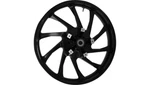 Coastal Moto Solid Black Hurricane 21X3.5 Front Non Abs Wheel Harley Touring .... Fixed Price $999.95.