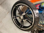 Oem Front Wheel Enforcer 3.5X19 Dunlop Tire Harley Touring Flh Stre Glide Bagger. Fixed Price $549.95.