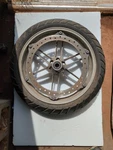 Buell XB12X Ulysses Front And Rear Wheel Rim Rotors Cog. Fixed Price $250.00.