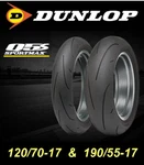 Dunlop Sportmax Q5S 120/70ZR17 & 190/55ZR17 Tire Set Kawasaki Ninja 1000 900. Fixed Price $427.18.
