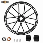 23" X 3.5'' Front Wheel Rim & Dual Disc Hub Fit For 2008-2025 Harley Touring Abs. Fixed Price $919.99.
