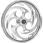 Rc One-piece Forged Savage Chrome Hub Mount Rotor Front Wheel Harley 24. Fixed Price $1523.95.