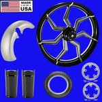 Harley Davidson Touring Fat Front Tire Kit " Sniper *made The Usa*. Fixed Price $2849.00.
