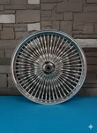 21X3.5" Twisted 08-UP Abs Mammoth 52 Fat Spoke Front Wheel Harley Touring Bagger. Fixed Price $619.00.