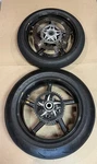 10-24 Bst Carbon Fiber Wheel Set 17 Bmw S1000RR Front & Rear W/ Hub 5-SPOKE. Fixed Price $4769.99.