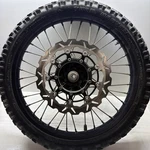 08 - 18 2015 Kawasaki Klr 650 Oem Front Wheel Rim Hub Spokes Tire Good. Fixed Price $540.00.