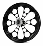Ultima Kool Kat Front Wheel, 21" 3.5" Black Dual Disc Axle Harley Touring. Fixed Price $579.99.