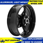 17-24 Gloss Black 5.0 Rear Wheel Tubeless Rim For Kawasaki 2017-2024. Fixed Price $167.40.