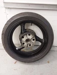 2010 Suzuki Gsf 1250S Bandit Rear Wheel.. Fixed Price $255.23.