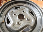 2005 (oem) Kawasaki RIM,RR,12X7.5AT,M.GRAY # 41025-0044-379. Fixed Price $65.00.